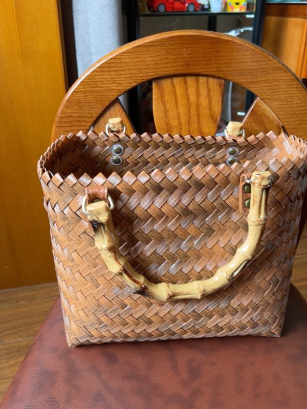 Handmade Woven Tote Bags for Shopping and Produce